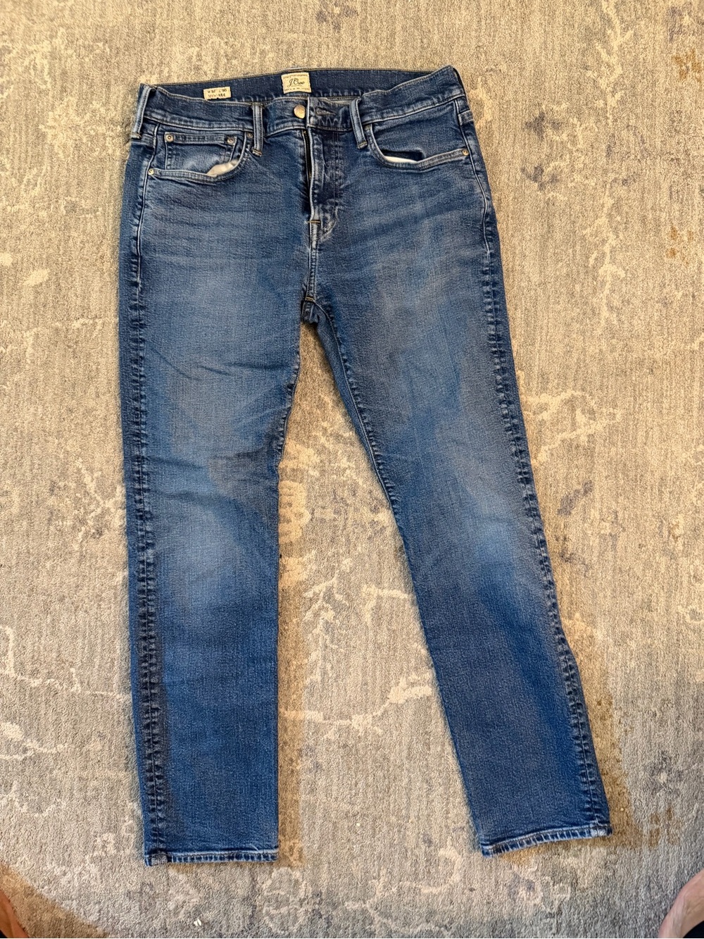Classic Men’s Blue Denim Jeans
